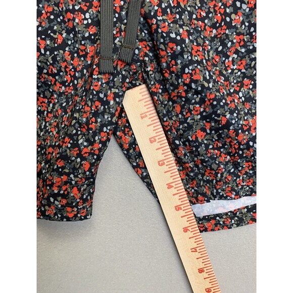 Prana Shorts Mens Large Black Floral Bowie E-Waist Short Water Friendly Lined - Picture 7 of 9